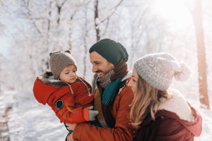 Winter Family Fun to meet sensory needs