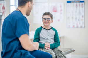 For children with autism, the doctor's office can be overwhelming. Practicing ahead of time helps them feel comfortable.