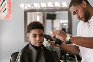Judson Center offers a Life Skills lab to help children and teens feel comfortable attending routine appointments like the barber shop or hair salon.
