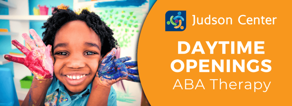 Judson Center offers Applied Behavioral Analysis and has immediate daytime openings. Our team can help your child get the ABA services they need to thrive. 