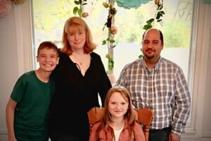 Gavin and his family who have supported him on his autism journey.